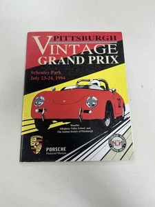 Pittsburgh Vintage Grand Prix PVGP 1994 Official Program Magazine Porsche 356 - Bild 1 von 3