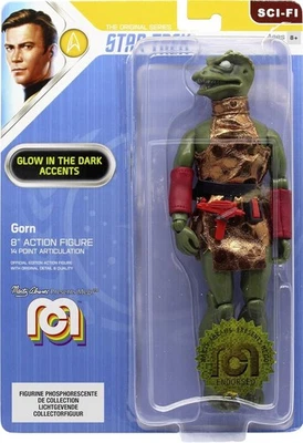 MEGO Sci-Fi Star Trek Gorn 8-inch Figure - Glow in the Dark - New/Sealed - Image 1 of 3