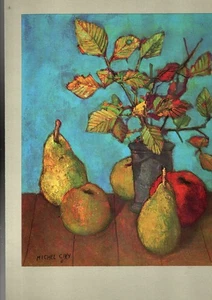 Passagierschiff FRANKREICH. Menü 1. Klasse 10. AUGUST 1962. Illustration MAC AVOY - Bild 1 von 1