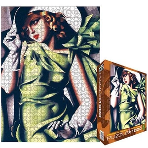 Lempicka Jeune Fille en Vert Jigsaw Puzzle, 1000 Piece - Eurographics - Picture 1 of 1