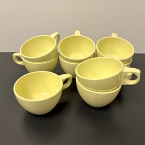 Lot of 9 Vintage Arrowhead Envoy 300 Melamine Coffee Cups - Picture 1 of 5