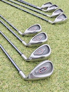 Callaway Iron Set Big Bertha FLEX-R 8pcs 4, 5, 6, 7, 8, 9, 10, S used - Picture 1 of 10