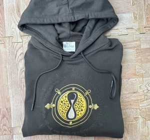 Universal Studios Japan Harry Potter Time Turner Hoodie L Hermione Spell Design - Picture 1 of 10