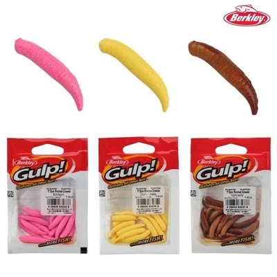 BERKLEY GULP FLOATING PINCHED CRAWLER Gummiwurm Köder 14 Stk 3 cm - Bild 1 von 4