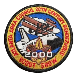 Atlanta Area Council Boy Scout Patch 20th Century Rendezvous 2000 BSA - Picture 1 of 2