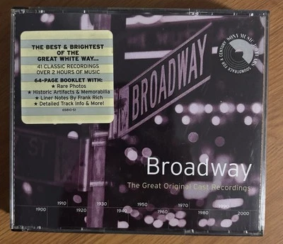 Винтажный набор компакт-дисков 1999 Broadway The Great Original Cast Recordings - Изображение 1 из 4