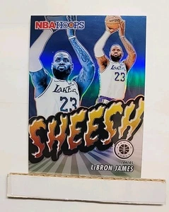 2023-24 NBA Hoops Premium Stock LeBron James #17 Silver Prizm Sheesh Lakers P1 - Picture 1 of 1