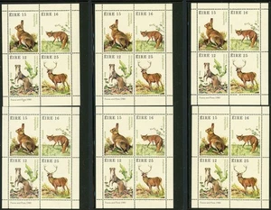 Ireland 1980 Fauna and Flora Minisheet All 9 Plated positions Sc 483a  MNH - Picture 1 of 24