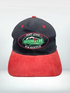Vintage Fort Lewis 41st Golf Tournament Snapback Hat 1999 Military KC - Picture 1 of 10