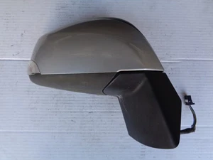 Renault Scenic MK3 2009-2016 Drivers Side Electric + Heated Mirror Silver-TED-69 - Picture 1 of 1