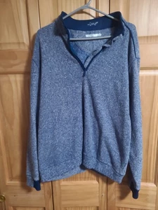 Greg Norman Sweater - Men's Large 1/4 Zip Sweatshirt - Polyester Rayon - Picture 1 of 4