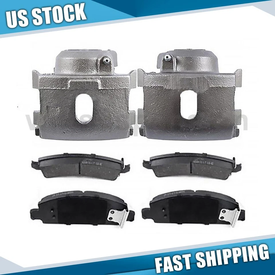 Pinzas de freno delanteras y pastillas de freno para Dodge W350 5,9 L 1982-1985 1990-1993 Foto 1 de 4