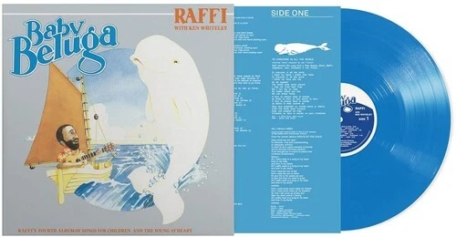 Raffi - Baby Beluga [Used Very Good Vinyl LP] Blue, Colored Vinyl, Eco Amaray Ca - Image 1 of 1