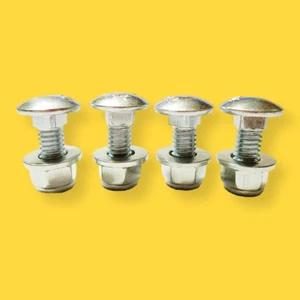 Skid Shoe Bolts Kit 4 Pack Fits Husqvarna Poulan Jonsered 532407834 532435785 - Picture 1 of 7