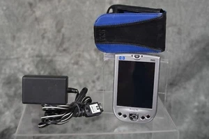 HP iPAQ H4155 Agency Series PE2080A PDA Handheld w Power Supply Works fine! - Picture 1 of 5
