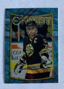 NHL RAY BOURQUE Boston Bruins 1994-95 Topps Finest Hockey Trading CARD #35