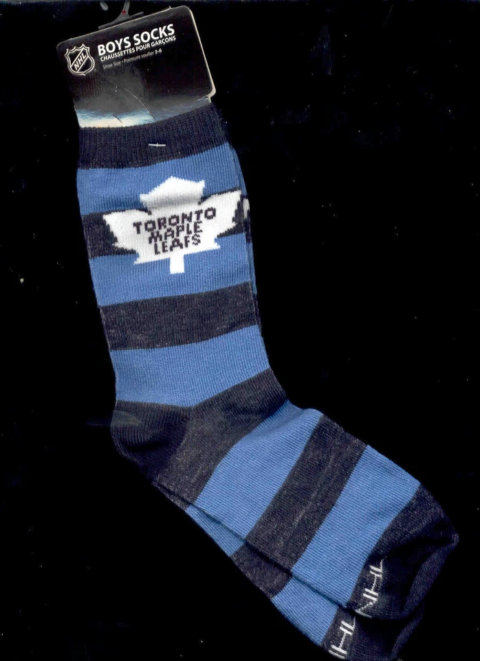 TORONTO MAPLE LEAF Boys SOCKS LICENSED Shoe size 3-6 Foto 1 de 1