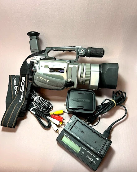 Buy Sony DCR-VX2000 Camcorder - Metallic silver online | eBay