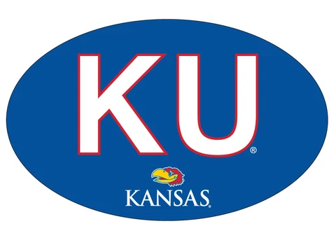 KANSAS BLOCK LETTER MAGNET-KANSAS JAYHAWKS CAR MAGNET-NEW FOR 2016! Cover