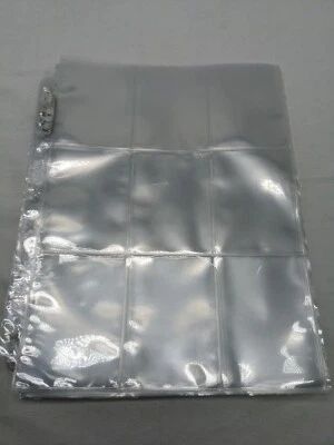 Lote de (15) páginas de bolsillo Ultra Pro Silver Series 9 Foto 1 de 4