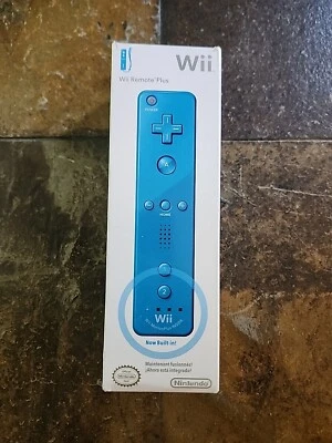 Mando Nintendo Wii Motion Plus Azul - Nuevo En Caja Sellado De Fábrica Foto 1 de 4