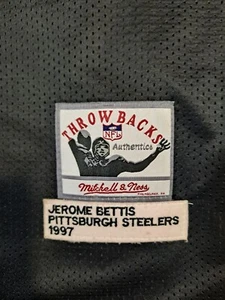 Vintage Mitchell Ness Pittsburgh Steelers Jerome Bettis #36 Rare 1997 Jersey 56 - Picture 1 of 10