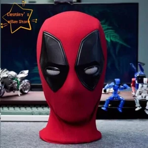 Electric Remote Control Eyes Blink LED Deadpool Cosplay Helmet Mask Sound Effect - Picture 1 of 6