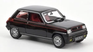 MODELLINO AUTO STATICO NOREV RENAULT 5 ALPINE 1977 NERO MODELLISMO SCALA 1:43 - Foto 1 di 2