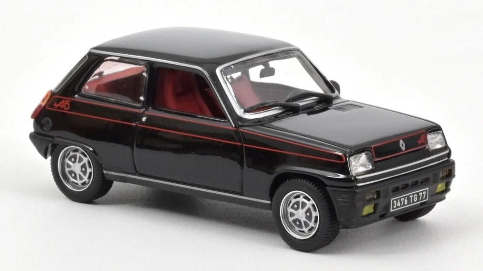 Norev RENAULT 5 ALPINE 1977 BLACK 1 43 REPROD.2024