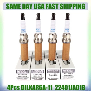 4Pcs 22401-JA01B Iridium Spark Plug For Nissan X-Trail Sentra Rogue Altima Teana - Picture 1 of 6