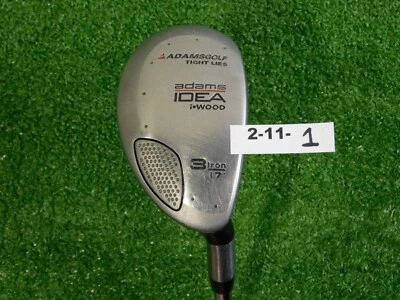 Adams Idea i-Wood 17* 3 híbrido dinámico dorado ligero acero regular Foto 1 de 4
