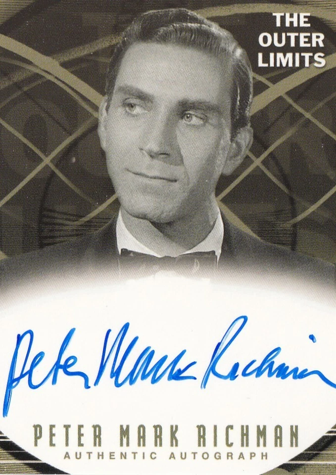 THE OUTER LIMITS PREMIERE EDITION (2002) - A16 PETER MARK RICHMAN AUTOGRAPH CARD - Image 1 of 1