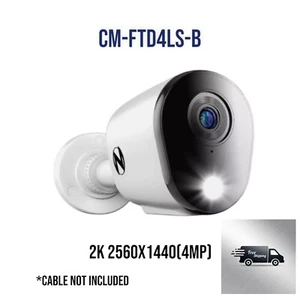 Night Owl CM-FTD4LS-B 2K 2560x1440 (4MP) Wired Add-on Camera with Spotlight ™ - Picture 1 of 12