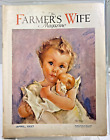 ANTIQUE Magazine The Farmers Wife APRIL/1937 Beautiful Cover /ADS/CONTENTS MENU