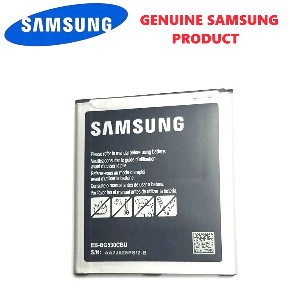 For Samsung Galaxy J3 Orbit S367VL Cell Phone Battery EB-BG530CBU 2600mAh - Image 1 of 1
