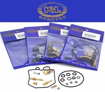 4x Quality Japan Carburetor Rebuild Kit Honda GL1100 Goldwing Carb Repair #P37 - Image 1 of 4