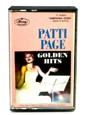 Patti Page Golden Hits Cassette Tape (F3) - Image 1 of 2