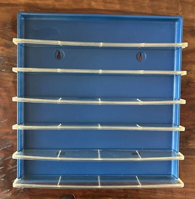 Vintage 1997 Hot Wheels Plastic Hanging Wall Display Case  12.5" x 13" HTF - Image 1 of 4