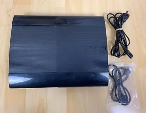 Sony Playstation 3 Super Slim Console 12GB With Power Cord & HDMI R4 PAL AU/NZ - Picture 1 of 8