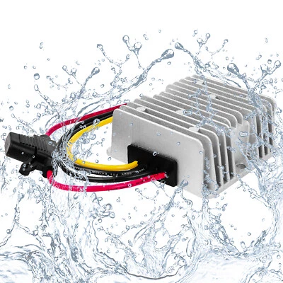 GOLF CART DC-DC 36V 48V TO 12V 20 AMP VOLTAGE REDUCER CONVERTER 240W REGULATOR - Image 1 of 4