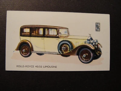GALLAHER VINTAGE VETERAN MOTOR CARS #17 ROLLS ROYCE 40-50 LIMOUSINE - Image 1 of 2