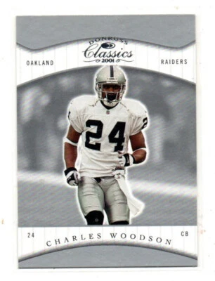 2001 Donruss Classics Charles Woodson #65 Oakland Raiders - Image 1 of 2