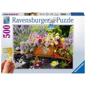 RAVENSBURGER PUZZLE PEZZI PIU' GRANDI 500 PEZZI PRIMAVERA 61X46 CM ART 13685 - Picture 1 of 1