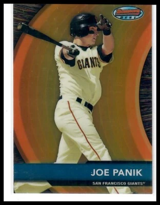 2012 Bowman #BBP21 Joe Panik Bowman's Best Prospects Giants RC Rookie - Image 1 of 2