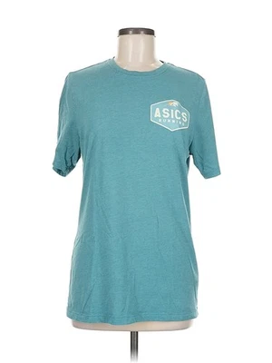 Camiseta verde manga corta Asics para mujer M Foto 1 de 4