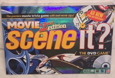 Brand New MOVIE SCENE IT? 2nd Edition Board Game! NEW Sealed DVD Trivia Game! - Image 1 of 2
