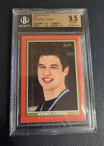 2005-06 Upper Deck Bee Hive Red Sidney Crosby #101 BGS 9.5 GEM MINT Rookie RC - Picture 1 of 2