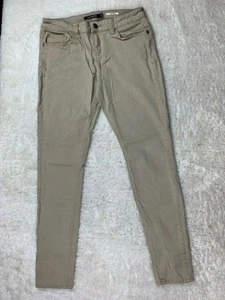 Blackheart Size 7 Womens Tan Jeans Skinny Mid Rise Stretch - Picture 1 of 8