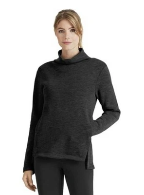 NAU womens size S Randygoat pullover sweatshirt black slouchy turtleneck fleece - Image 1 of 4