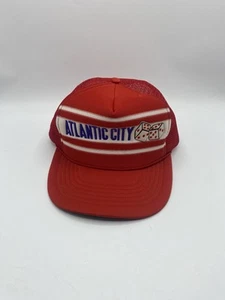 Atlantic City New Jersey Vintage Snapback Hat NJ Polyester One Size Fits All - Picture 1 of 3